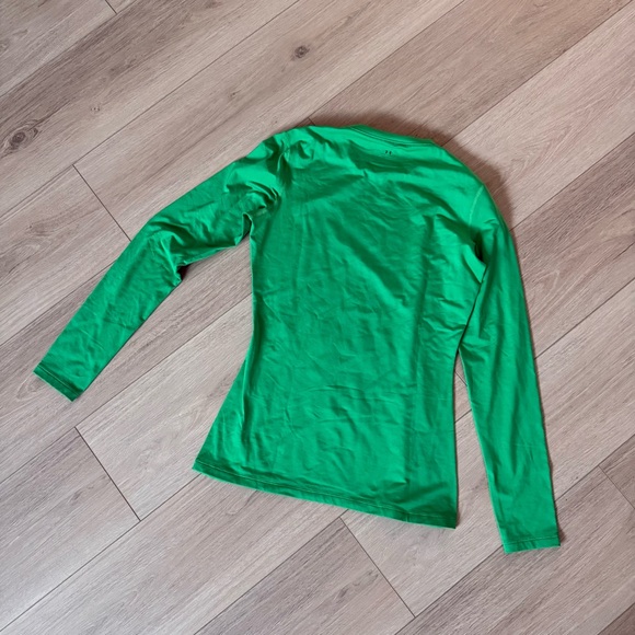 Under Armour Bright Green Fitted T-Shirt - Picture 4 of 4